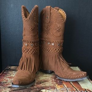 Old Gringo Chucha 13” boot size 8